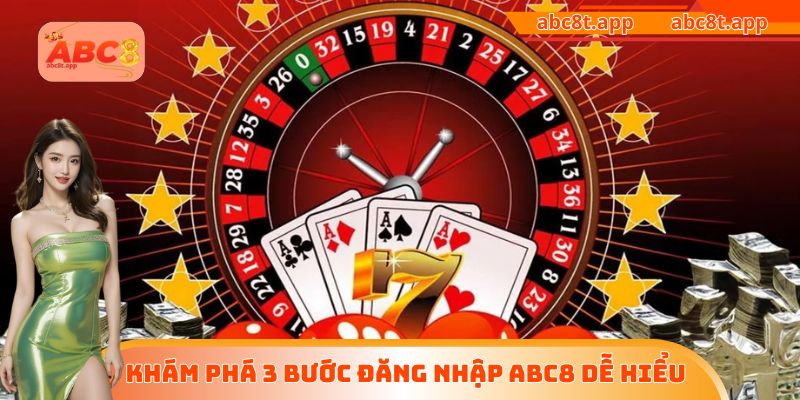 Khám phá 3 bước đăng nhập ABC8 dễ hiểu